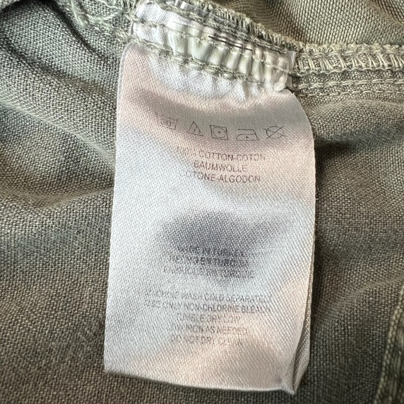 BDG Urban Outfitters Foldover Zipper Mini Skirt Green Size Medium - Picture 4 of 6